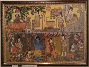 Buy Mithila painting of Ugna Vidyapati