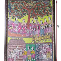 mithila painting on saurath sabha