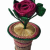 Buy handmade sikki flower vase