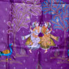 Pattachitra Hand Painted Munga Silk Dupatta