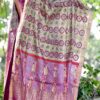 Kantha Stitch Hand Embroidered Tussar Silk Dupatta