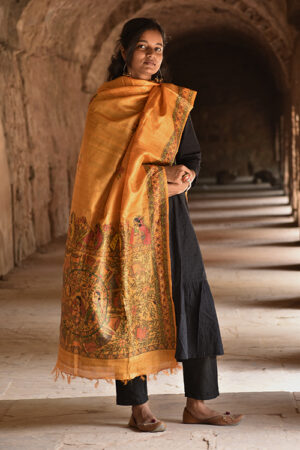 Buy Madhubani Painting Dupatta Online