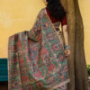mithila painting saree