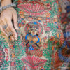 mithila painting saree