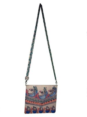 buy sling bag with mithila painting