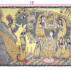 Mithila Painting of Gajendra Moksha