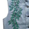 Waistcoat with mithila painting for men